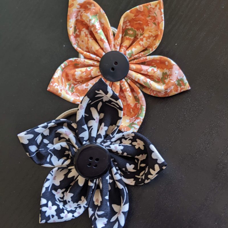 Flower Hair Bobbles